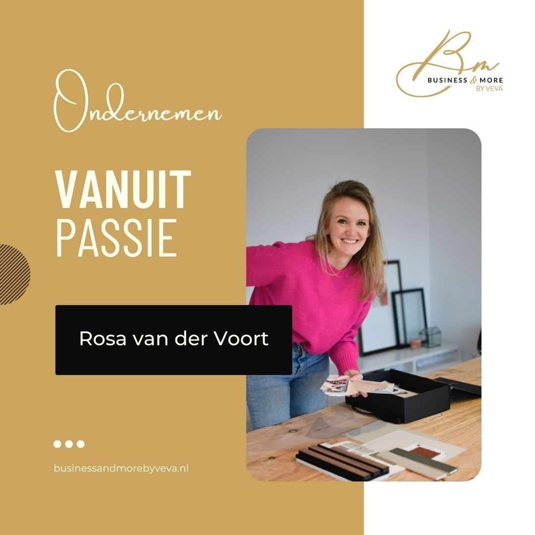 ondernemen vanuit passie rosa van der voort